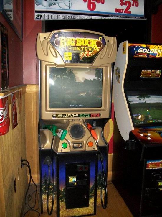 homemade arcade game room